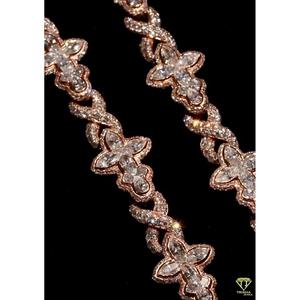 Venta CALIENTE 11mm 925 Plata esterlina con Moissanite Ready Stock Cuban Link Hip Hop Fancy Diamond Cadena de eslabones cubanos - Product Image 4