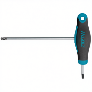 Llave TORX con mango en T Hazet, llaves hexagonales duraderas con cabezal esférico para un uso conveniente - Product Image 2