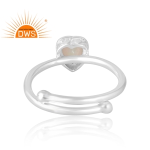 Best Selling 925 Sterling <b>Silver</b> Natural Ethiopian <b>Opal</b> Gemstone <b>Ring</b> Custom Jewelry Manufacturer - Product Image 2