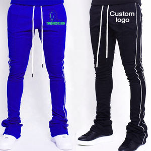 Pantalon de survêtement écologique 100% coton pour hommes, combinaison d'hiver conique à fermeture éclair avec construction durable, grande taille - Product Image 6