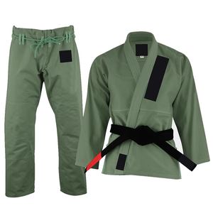 Uniforme de Karate y Jiu Jitsu Brasileño con Cinturón - 100% Algodón, Logotipo en la Parte Delantera - Product Image 6
