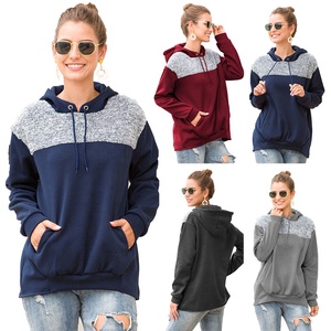 Sweat-shirt en éponge français de créateur à épaules tombantes avec logo personnalisé pull-over lourd unisexe Streetwear sweat à capuche vierge pour femme - Product Image 6