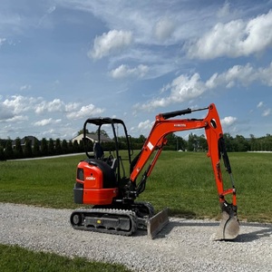 Pour Kubota KX057-4 Mini pelle utilisée en bon état 6ton poids de fonctionnement clé comprend moteur pompe moteur boîte de vitesses portant PLC - Product Image 5