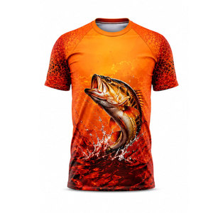 Camiseta de Pesca 2026 de Nuevo Diseño, Protección Solar UV Personalizable, Secado Rápido, Sublimación, Corte Ajustado, para Hombre, Venta al Por Mayor - Product Image 5