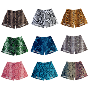 กางเกงขาสั้นตาข่ายสำหรับผู้ชายผ้าสแปนเด็กซ์/ โพลีเอสเตอร์เต็มแบบกำหนดเองเป็นมิตรกับสิ่งแวดล้อม - Product Image 2