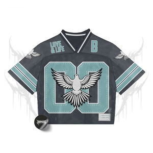 Vente en gros 2024-25 vêtements de football américain cousus de qualité supérieure brodés Nfling 32 équipes maillots de football américain - Product Image 5