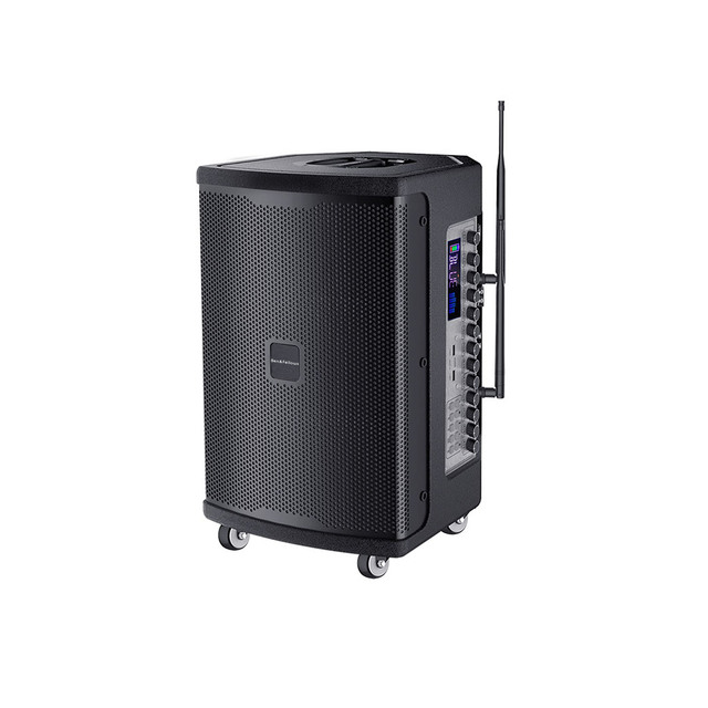 M 350W 10 Inch Outdoor Dj Trolley Speaker Professional Speakers Bluetooth Trolley Speaker with Wheels