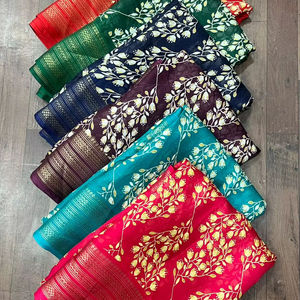 สารีกลีบดอกออร์แกนซ่าสารีสารสกัดจากมอสซารีกลิทซ์สารเคลือบสารเคลือบสารลิทซ์สารีดีไซน์สวยหรูหรา - Product Image 1