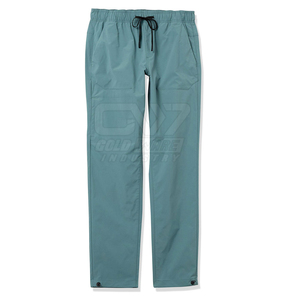 Pantalones de hombre con cordón y logotipo personalizado al por mayor, pantalones holgados con impresión de logotipo personalizado para hombre - Product Image 6