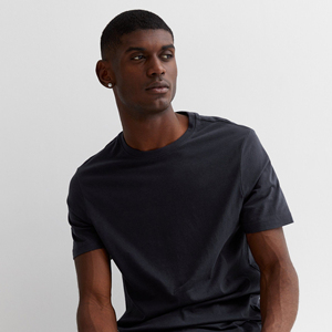 T-shirt élégant à col rond pour hommes de haute qualité 100% coton Summer Cool Drop Shoulder Wholesale OEM T-Shirts - Product Image 6