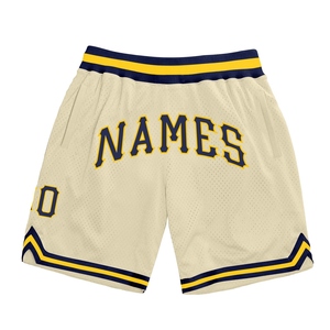 Industrie Direct Engro Sportswear Short de basket-ball authentique noir-orange à fines rayures confortable et personnalisé - Product Image 1