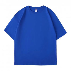 เสื้อยืดโอเวอร์ไซส์ผ้าฝ้ายเรียบสไตล์แบ็กกี้ ยูนิเซ็กส์ แฟชั่นสตรีทแวร์ ผลิตในปากีสถาน ลดราคาพิเศษ - Product Image 3