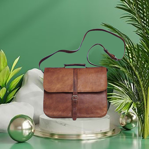 Mini bandolera vintage personalizada para mujer con cierre de cremallera para viajar - Product Image 6