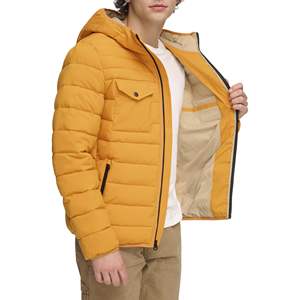 Pardessus en duvet de canard blanc de style d'hiver pour hommes veste matelassée personnalisée pour homme manteau américain veste d'hiver pour hommes vente en gros - Product Image 3