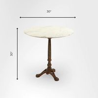 Base de Mesa de Comedor Redonda Plegable de Hierro Fundido, Estilo Rústico Moderno, para Hogar, Hotel, Almacén, Taller o Entrada - Mueble Metálico Resistente