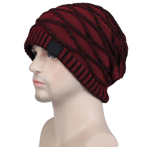 Custom Logo Luxury Beanies Knitted <b>Hat</b> Designer <b>Winter</b> Bean jacquard <b>Hats</b> Fall Woolen Cap Unisex Warm Caps for <b>Men</b> and Women - Product Image 2