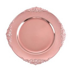 Plato de Carga de Metal de Cobre Hecho a Mano, Diseño Simple, Irregular, Moderno y Ecológico, 100 Piezas para Servir Alimentos en Catering - Product Image 2