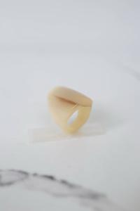 Buffalo Horn Ring Polished Party Ware Jewelry for Wedding Anniversary Hot Sale Color Natural Horn - Product Image 6