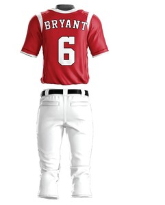 Venta al por mayor de ropa deportiva transpirable personalizable precio de fábrica su propio diseño impreso entrenamiento Softball béisbol Softball - Product Image 5