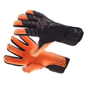 Gants de gardien de but professionnel protéger Latex tricot Football gardien de but gants en cuir Protection des doigts Durable - Product Image 3