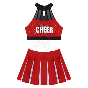 Uniforme de pom-pom girl à séchage rapide de haute qualité Conception personnalisée Ensembles de vente chaude - Product Image 2