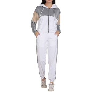 Vente en gros de vêtements de sport de haute qualité avec logo personnalisé pour hommes, solides, coupe-vent, ensemble de survêtements d'hiver en coton polaire - Product Image 1