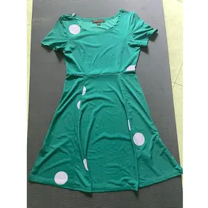 Robes d'été à manches courtes et col rond pour filles, de haute qualité, fabriquées au Vietnam, prix de gros - Product Image 1