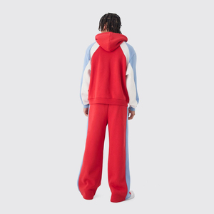 Logo personnalisé hommes survêtements pour hommes sweat à capuche imprimé ensembles survêtement polaire jogging uni deux 2 pièces survêtement pour hommes à vendre - Product Image 5