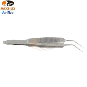 Instruments chirurgicaux ophtalmiques en acier inoxydable réutilisables, forceps manuels de capsulorhexis Utrata pour la chirurgie oculaire - Product Image 3