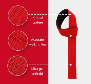 Sangle de poignet de musculation personnalisée de qualité supérieure avec anneau en D, réglable, durable, en matériau optimal, pour un maintien et un soutien optimal lors de la levée de poids - Product Image 3