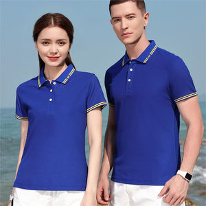 Polos de Algodón Transpirable para Hombre al por Mayor, Camisetas de Golf de Manga Corta con Logotipo Bordado Personalizado - Product Image 5