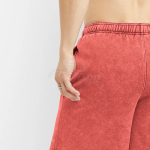 Shorts délavés à l'acide pour hommes de haute qualité Design personnalisé Design professionnel Shorts délavés à l'acide pour hommes Prix de gros Shorts - Product Image 5