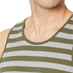 Vente directe d'usine de haute qualité coton hommes Gym débardeur respirant tricoté séchage rapide entraînement Style décontracté avec motif vierge - Product Image 6