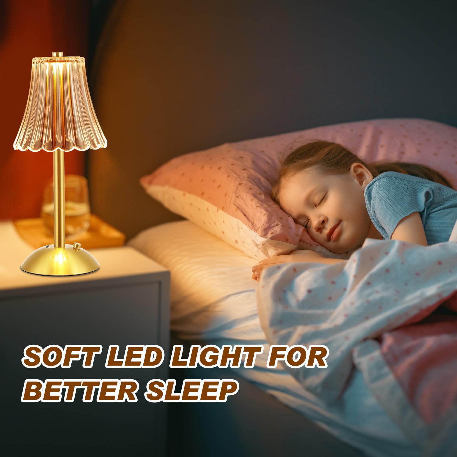 luxury cordless table lamp