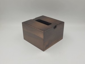 Huhipro Color nogal OEM/ODM Hotel Supplies 23,5x12,5x8,5 cm Vietnam Minimalista Tissue Preservation Caja de pañuelos de alta calidad - Product Image 6