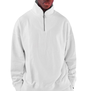 เสื้อสเวตเตอร์ซิปมีฮู้ดสำหรับผู้ชาย14ชิ้นผ้าเทอร์รี่คอตั้ง - Product Image 1