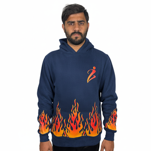 Sweats à capuche d'hiver pour hommes grande taille de haute qualité, 100% coton, respirant, séchage rapide, fournisseur direct d'usine, sweats à capuche basiques - Product Image 1