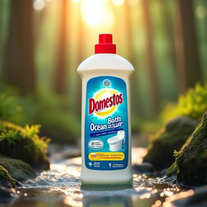 Domestos <b>Ocean</b> Toilet Cleaner 1L <b>Bottle</b> - Product Image 3