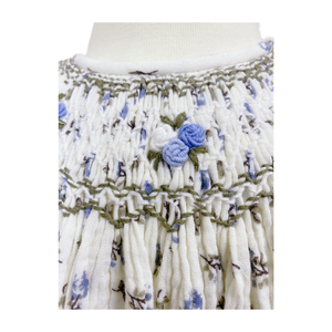 Bon prix Robe smockée pour bébé de haute qualité ODM et OEM de haute qualité pour bébé fille à manches courtes de fabricant du Vietnam - Product Image 3