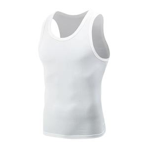 <b>Men's</b> Four Seasons Black And <b>White</b> Classic Color Basic <b>Vest</b> Plus Size Youth Sports And Leisure Running Joker Bottoming - Product Image 6