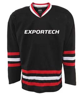 เสื้อฮอกกี้น้ำแข็งสำหรับผู้ชาย 100% โพลีเอสเตอร์ ระบายอากาศได้ดี น้ำหนักเบา - Product Image 3