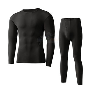 Quick Dry Thermal Inner Set With Breathable Fabric For Winter <b>Travel</b> Thermal Inner Set With Ribbed Cuffs - Product Image 1