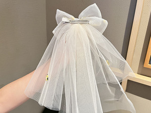 Pasador de Pelo con Lazo de Tela Estilo Princesa para Niñas, Accesorios para el Cabello de Diseño Nuevo y Alta Calidad - Product Image 6