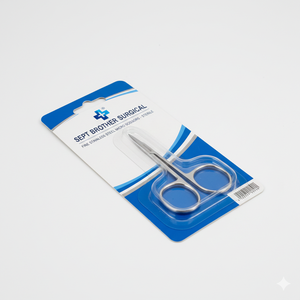 Ciseaux chirurgicaux iris de qualité médicale, ciseaux ophtalmiques professionnels, acier inoxydable, instruments de soins infirmiers et vétérinaires - Product Image 5