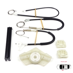 Juego de Reparación de Elevalunas Eléctrico BWR544, Puerta Delantera Izquierda para Octavia MK1 A4 1U 1U2 1U5 2001-2010, 4/5 Puertas, Facelift 1U0837461B - Product Image 1