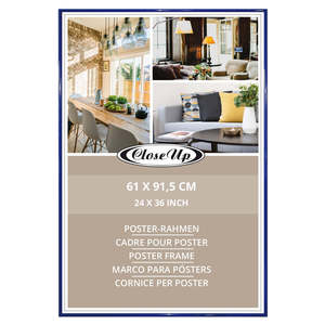 Blue Plastic <b>Poster</b> Frame 61 X 91.5 cm - Product Image 2