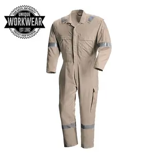 Overol de Trabajo de Alta Visibilidad Reflectante para Hombre con Tela de Poliéster Transpirable Térmica, Certificado CE, Personalizable - Product Image 1