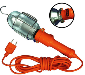 Lampada da lavoro portatile con interruttore e cavo da 5 metri (GSC 0600472) - Product Image 1