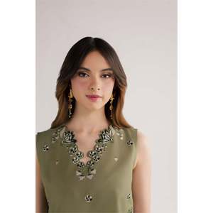ชุดเสื้อและกางเกงปักลาย BATIK-2PC รุ่น BIC-270 พร้อมการตกแต่งลายปักอันประณีต - Product Image 4
