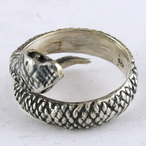 Lovers Shape 925 Sterling <b>Silver</b> Gemstone <b>Rings</b> Handmade Bohemian Style Christian Jewelry for Wedding Engagement - Product Image 3